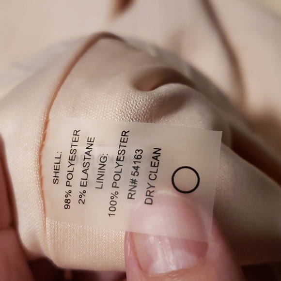 TOMMY HILFIGER CLASSIC SHEATH DRESS BLUSH PINK WITH GOLD BUTTONS SZ 6 - Picture 15 of 15